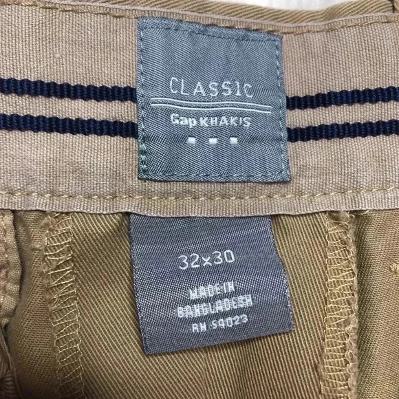 GAP Factory Khaki Straight  Fit Pants Size 32 - Picture 8 of 16